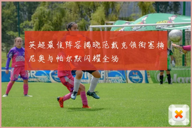 英超最佳阵容揭晓范戴克领衔塞梅尼奥与帕尔默闪耀全场